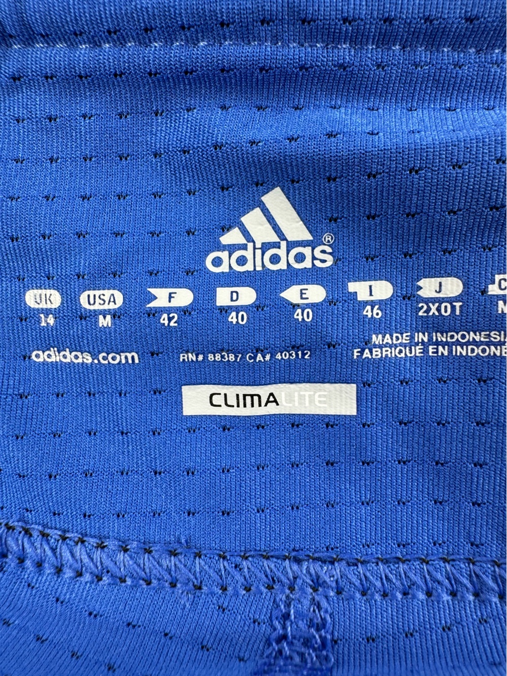 adidas Black Skirt with Blue Waistband with Built in Shorts - Picture 2 of 16